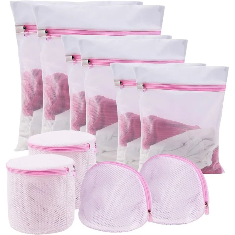High quality zipper mesh laundry bag, travel storage organizer bag, laundry bag, shirts, bras, socks, stockings, underwear