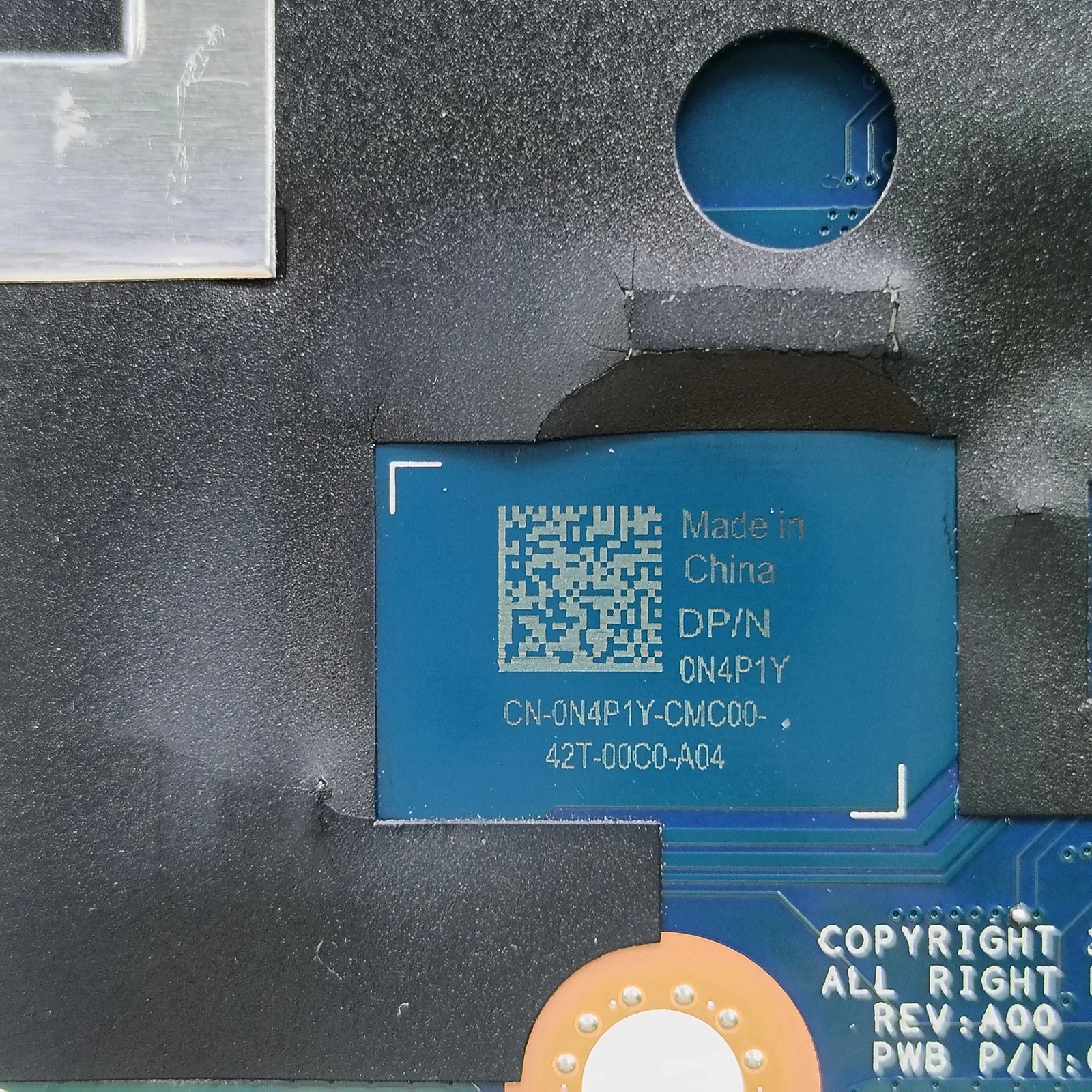 2-in-1 Laptop Moederbord Voor Dell Chromebook 3110 Met Celeron N4500 RAM 4 GB Opslag 32 GB CN-0N4P1Y HDA10 LA-L564P