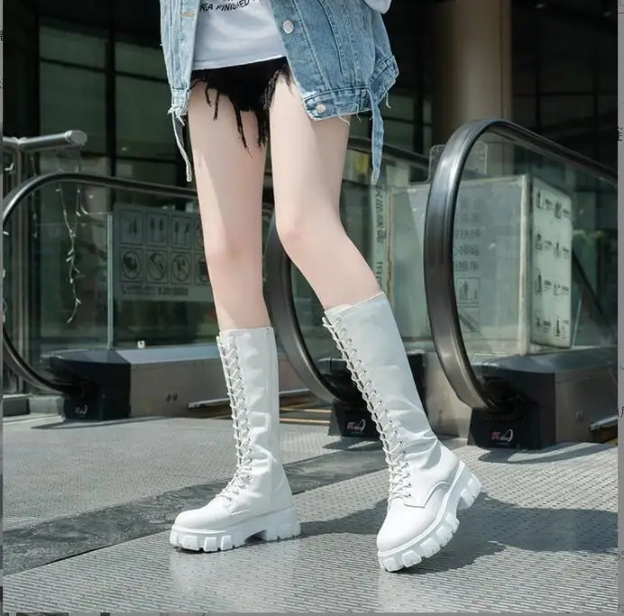 New Long Soft Boots Women Shoes Woman Boots Fashion Round PU Ankle Boots Sexy Winter Elastic Black Boots Comfortable Boots