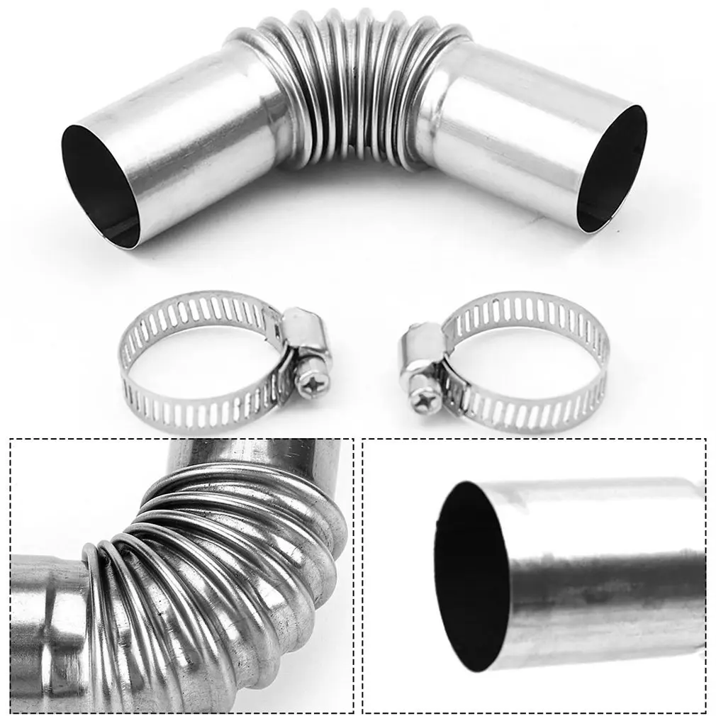 Стопорная труба 24 мм, воздушный дизельный стояночный обогреватель, выхлопные трубы, Соединитель с зажимом, аксессуары для дизельных обогревателей
