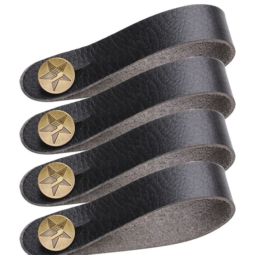 Accesorios de guitarra portátiles, correa de fijación, fácil instalación, elimina bajo, soporte para ukelele, bloqueo de correa de guitarra, correas de cabezal, 4 Uds.