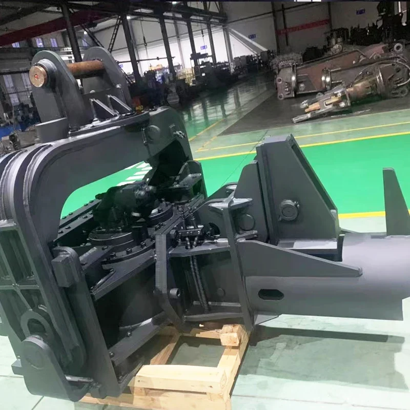 Hydraulic High Frequency Pile Driver Multifunctional Vibro Piling Machine Sheet Pile Hammer Concrete Drill Rig Static Pile Rig