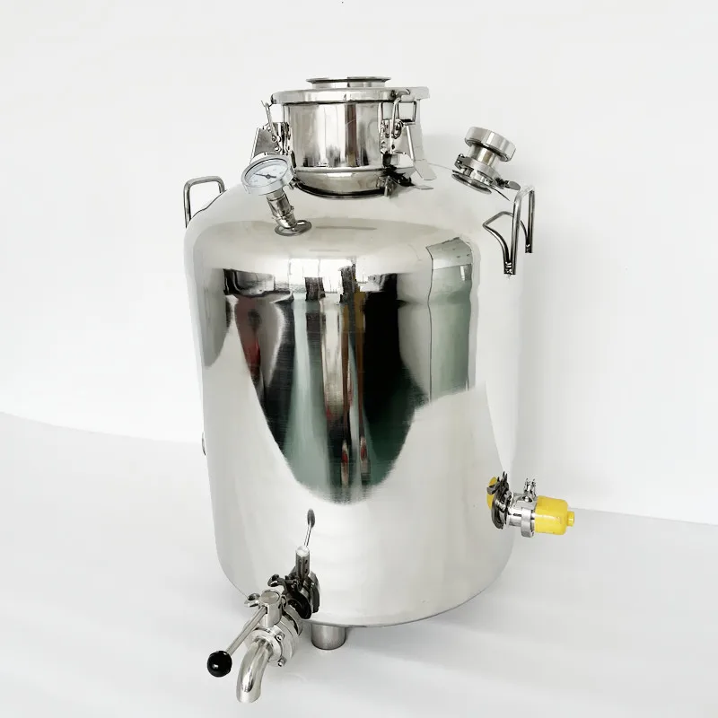 Imagem -03 - Tanque do para a Caldeira da Destilação Tanque 110l Tanque do Brew Tanque da Destilaria 304 Aço Inoxidável
