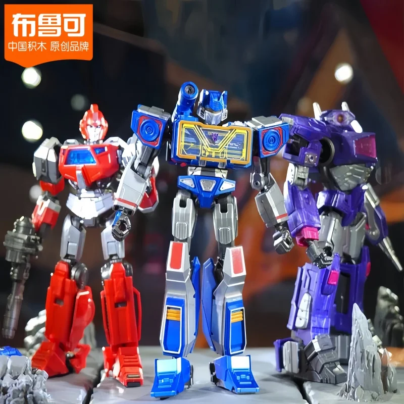 

Новые Blokees Transformers One Классический класс Soundwave Ironhide Shockwave Собранные фигурки Подвижная модель Blokees Группа Подарки Игрушки
