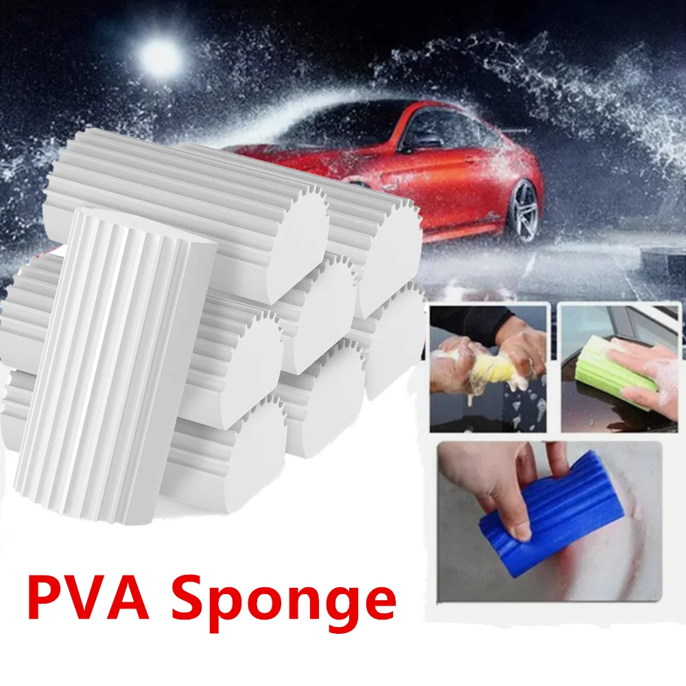 

PVA Sponge Super Absorbent Sponge Block Sponge Cleaning Brush Duster for Car Window Cleaning Glass Blinds Baseboards Vents