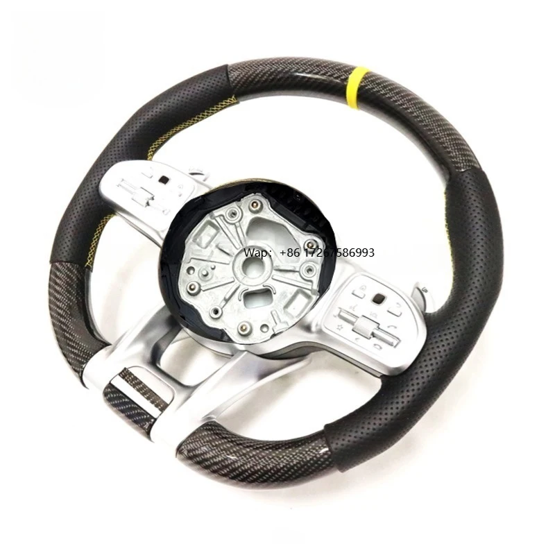 

Upgraded Carbon Fiber Steering Wheel for a E C S G Class Precision Control Shock Absorption