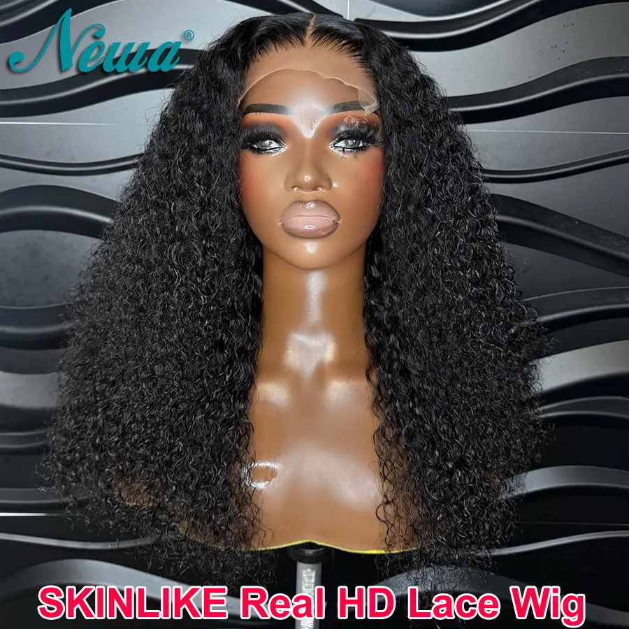

Newa Hair 9x6 HD Lace Closure Wig Curly Pre Plucked Ultra Thin HD Lace Wig 13x6 HD Lace Full Frontal Wig Bleached Knots HD Wigs