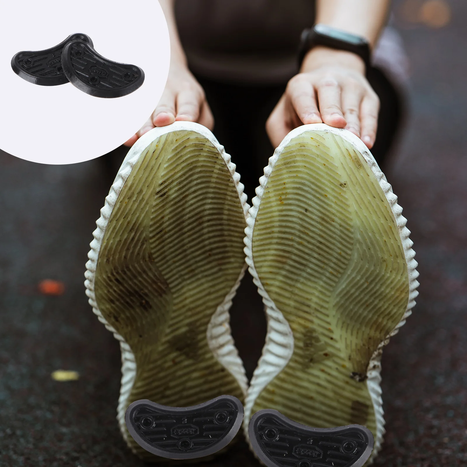 

Non Slip Shoe Pads Self Adhesive Anti Slip Shoe Grips On Bottom Shoes Heel Noise Reductor Non Slip Stickers Shoes