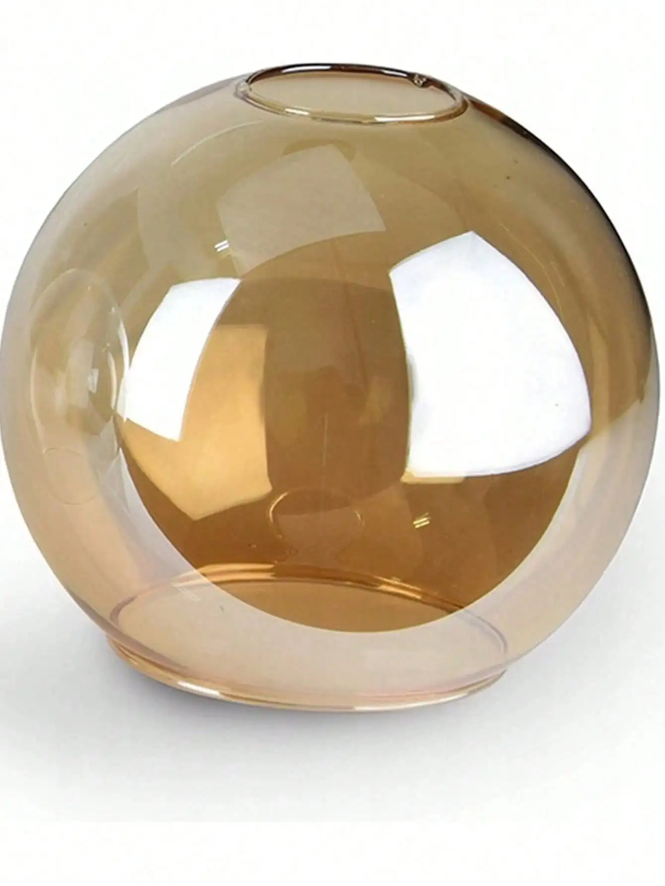 Nordic Moderne Eenvoudige Eetkamer Woonkamer Opknoping Lichten Kroonluchter Cafe Bar Bar 1-5 Heads Goud Glas hanglamp E27