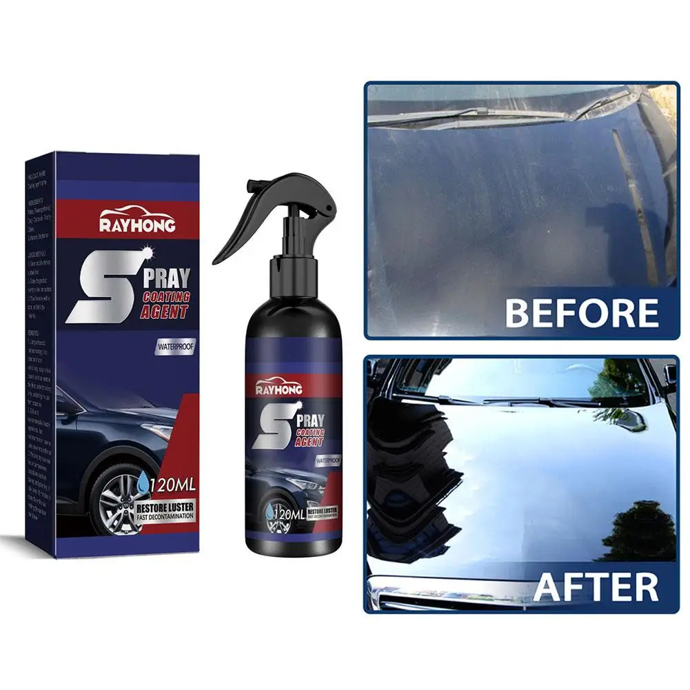 Automobile Quick-acting Coating Agent Nano Crystal Sealing Agent Car Glaze Coating Paint Waxing Spray Glass Coating Water J1X6