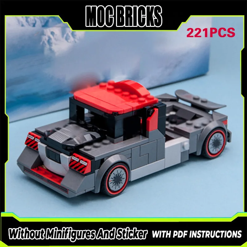 

Speed Racing Car Model MOC Building Bricks Classic Truck Concept Modular Technology Gifts Holiday Assemble Children Toys Suit