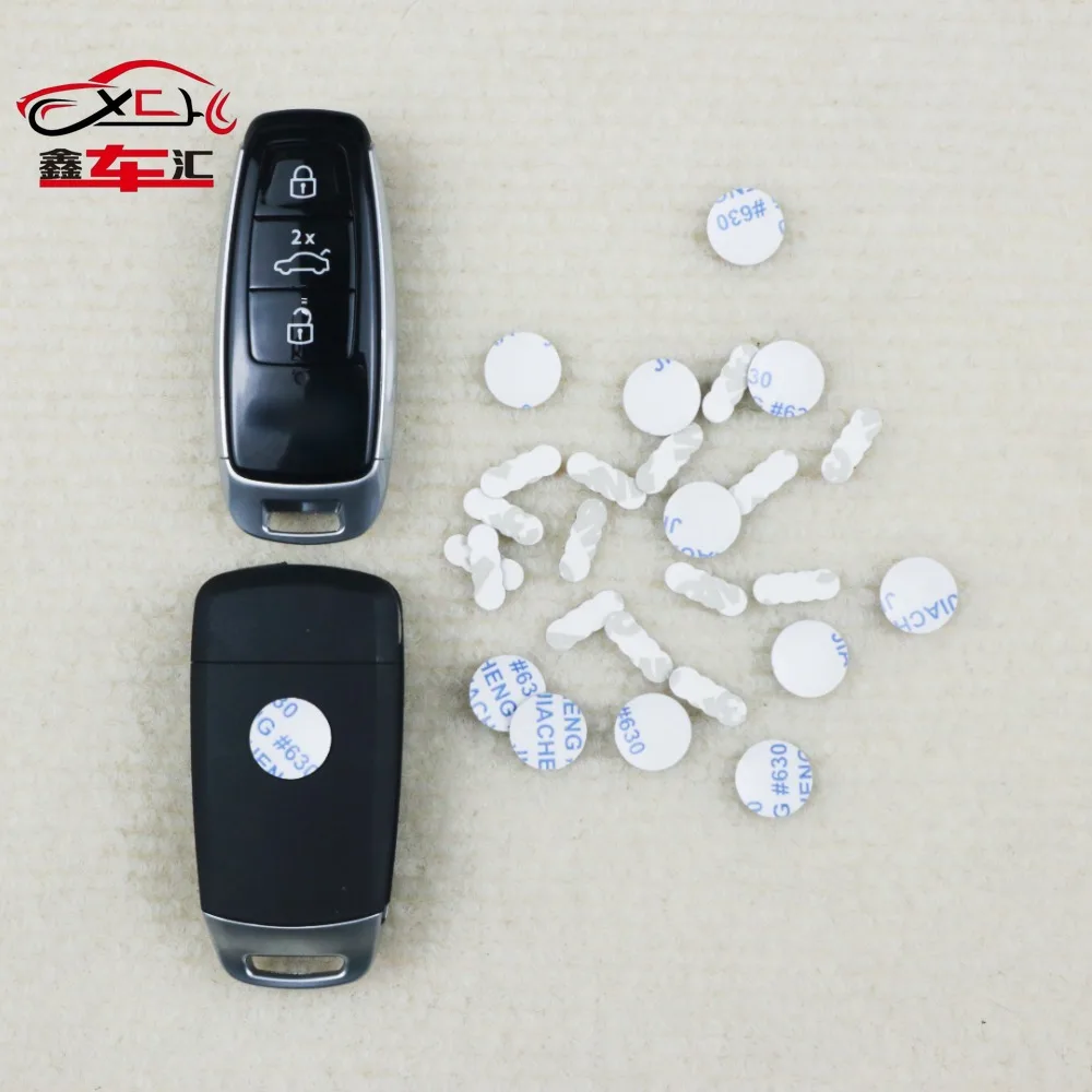 Car key suitable decorative logo sticker car remote key accessory suitable for Audi series cars