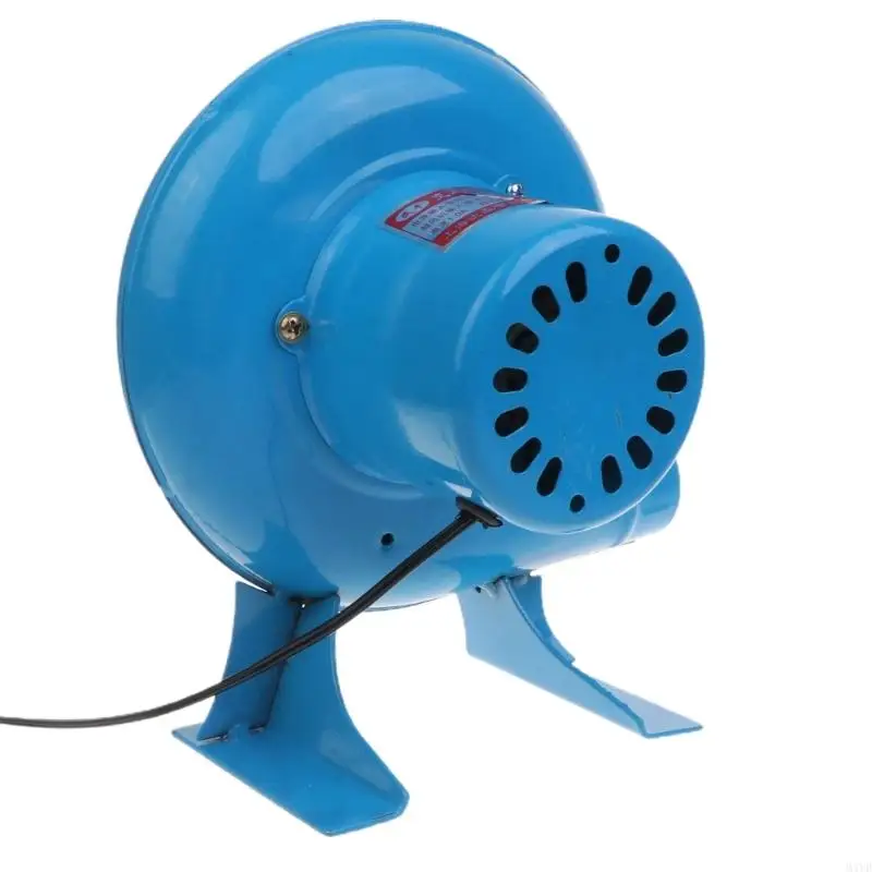 DC12 V Electric Air Blower with Variable Speed Adjustment Clamp Cable and Iron Housing for Charcoal Tending M4YD