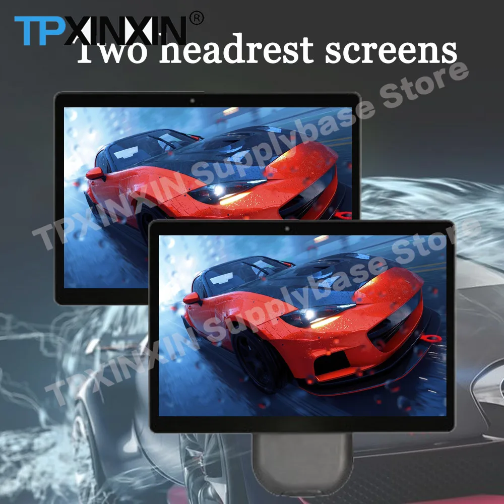 Headrest Display Monitor Android Car Stereo Video Player 10.1 inch Touch Screen Bluetooth Autoradio Pantalla Coche 12V Car TV