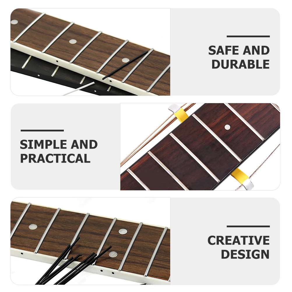 

200 Pcs Guitar Fretboard Sound Post Side Inlay Finger Maker for Electric Markers Accessories Replacement Fingerboard Stickers