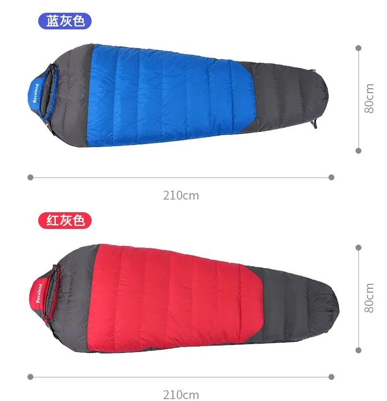 for outdoor hiking duck down mummy sleeping bag camping 2023 hot sale ultralight light weight