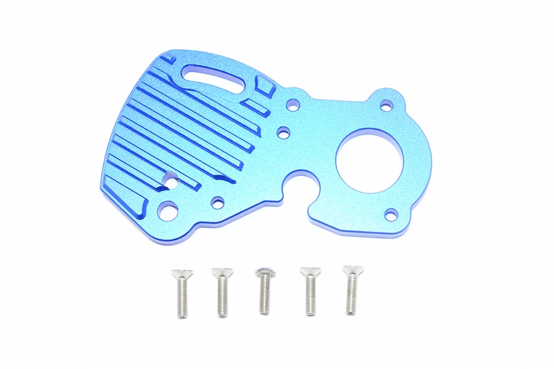 

GPM Aluminum Motor Plate With Heat Sink Fins For TRAXXAS 1/10 E-Revo Vxl