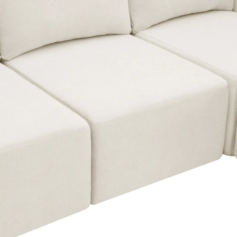 Sofa exit, roll bag full sponge combination large sofa modular