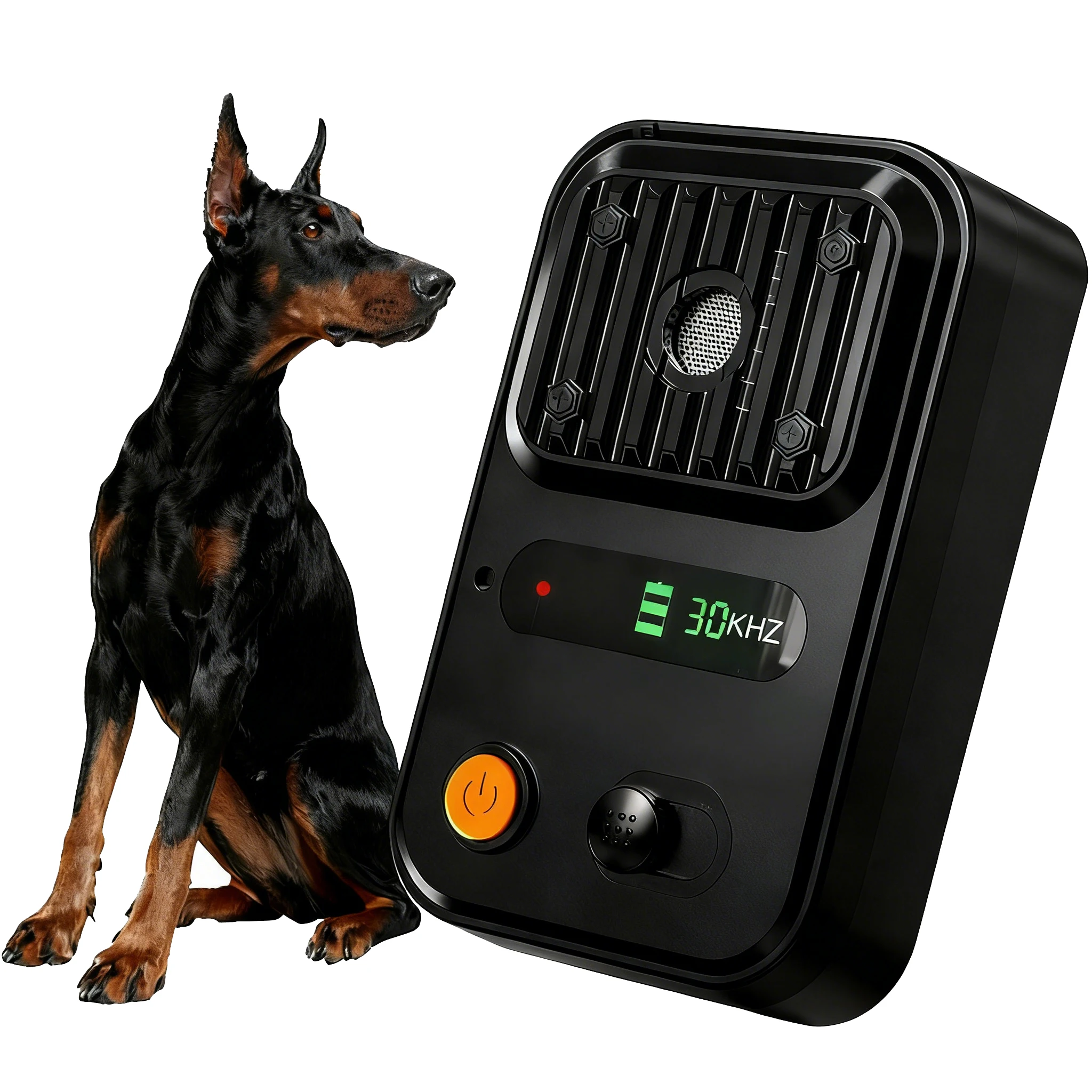 3가지 모드 반려견 짖음 방지 장치 자동 짖음 억제 장치 최대 50피트 충전식 소닉 짖음 억제기 실내외 사용 가능