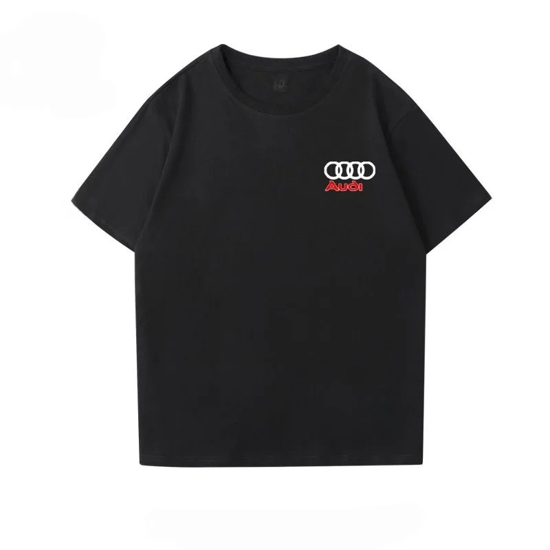 

Audi RS Car Modification Culture Performance Car Department T-shirt Short-sleeved Men's Work Clothes Half-sleeved 4S Store