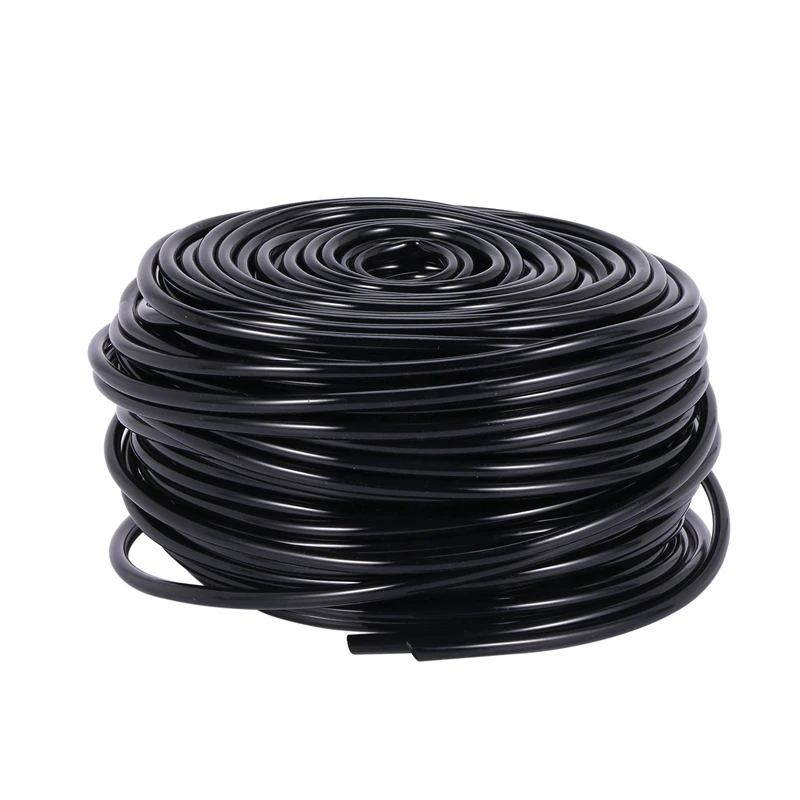 2X 200Ft 1/4 Inch Blank Distribution Tubing Drip Irrigation Hose Garden Watering Tube Line