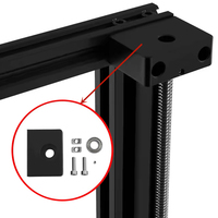 3D Printer Upgrade Aluminum Z-Axis Leadscrew Top Mount for Creality CR-10/CR-10S Ender 3/Ender 3Pro/Ender 3 V2 Metal Z-Rod Beari