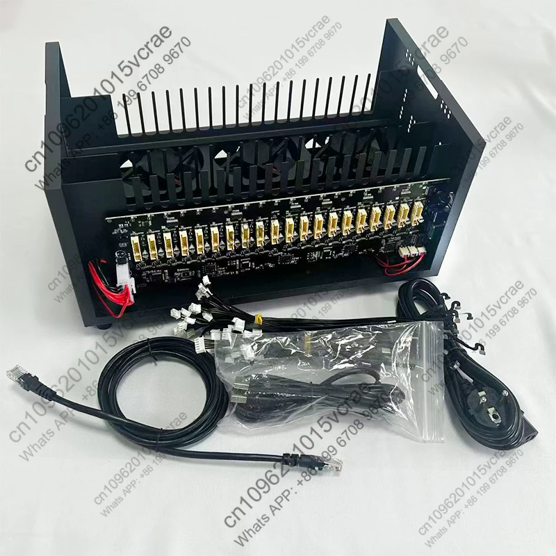 Hub2.0  20 ports USB/OTG group control chassis Phone Farm devices with multiple models, adjustable fan speed