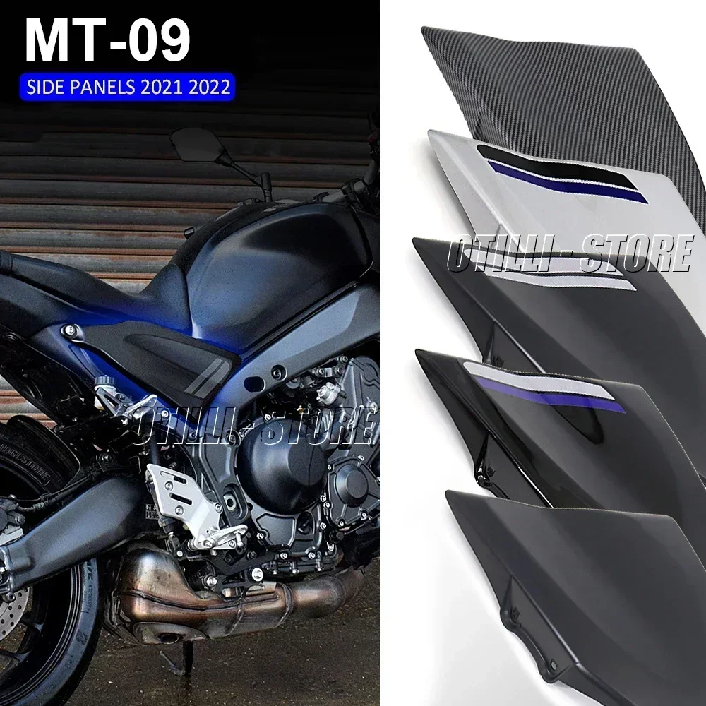 

New MT-09 mt09 Accessories Side Fairing Cover Panel Protector Motorcycle FOR YAMAHA MT09 MT 09 2021 2022