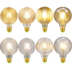 E27 Edison Led Bulb 2700Kelvin Warm White G95 Led Filament Special Shape 110V 220V Decorative Light Bulbs 4W W26 E27