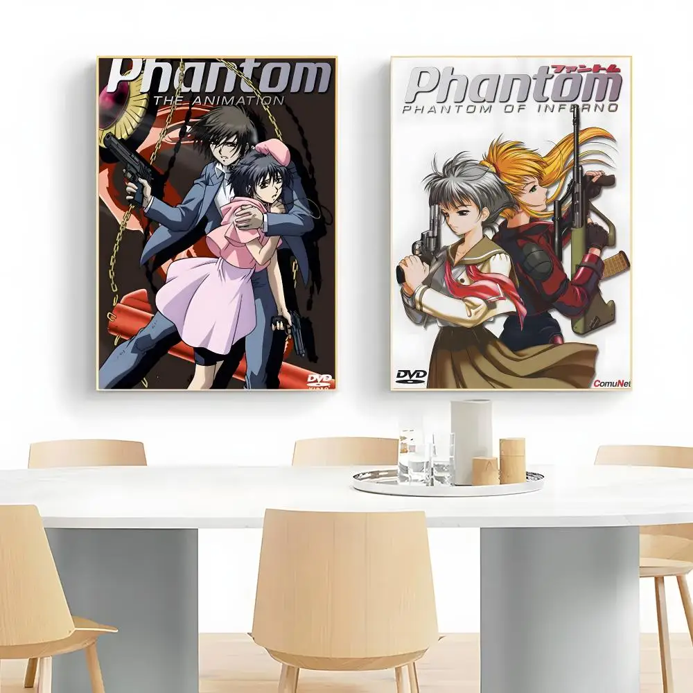 Melancholic Spy Anime R-Requiem for the Phantom Poster Wall Art Print Decorative Mural Home Decor Gift Unframed