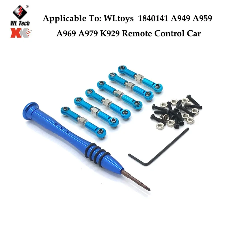 RCGOFOLLOW-piezas de repuesto para coche teledirigido WLtoys A949, A959, A969, A979, Motor A949-32 1/18, A949-23 inferior, mejora de A959-B-27