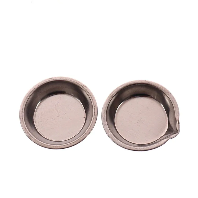 6 قطعة/المجموعة علبة طلاء ملونة معدنية خلط طبق تلوين الألوان لأدوات النموذج #3