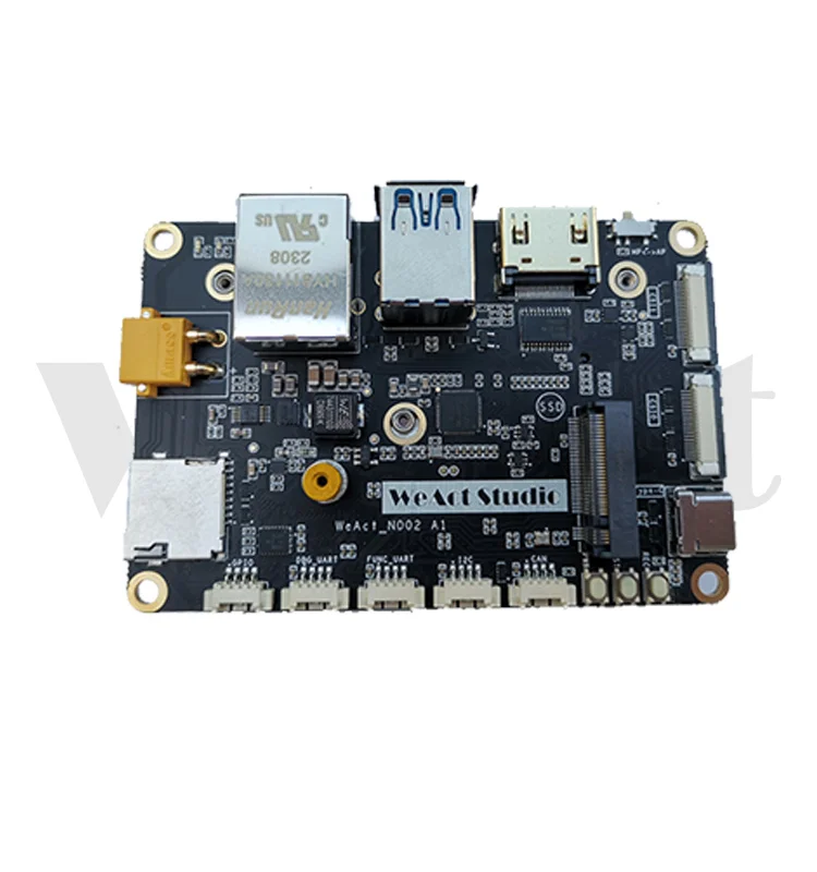 Imagem -03 - Weact-nvidia Jetson Nano Tx2 Devidia nx Orin Carrier Board Placa-mãe Robô Uav