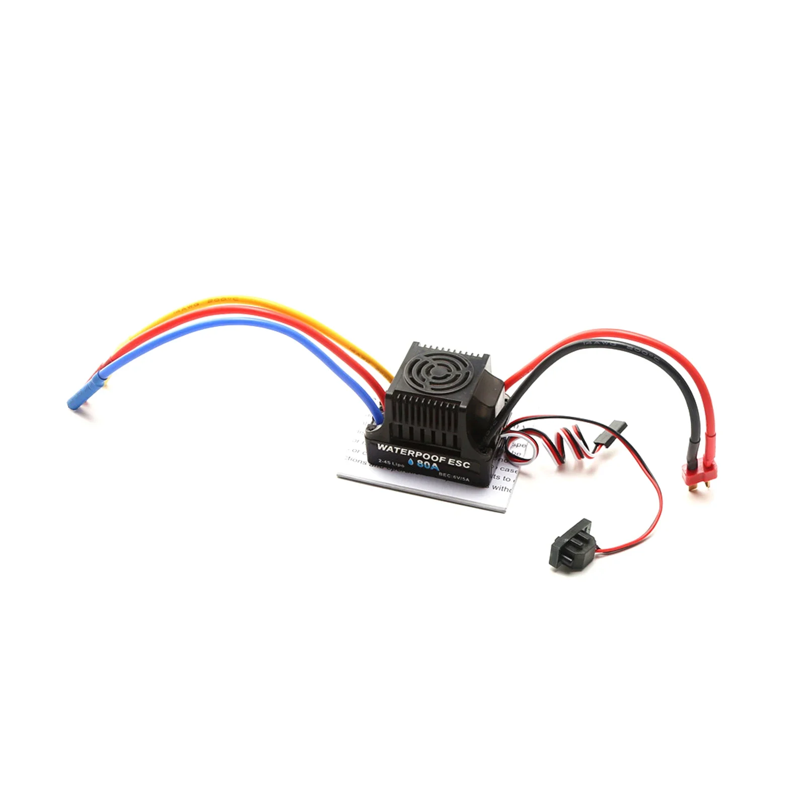 for  Waterproof 3660 Brushless Motor 4200KV with 80A Brushless ESC 30KG Servo for TRAX4 Remote Control Car 1/8/1/10 Tamiya