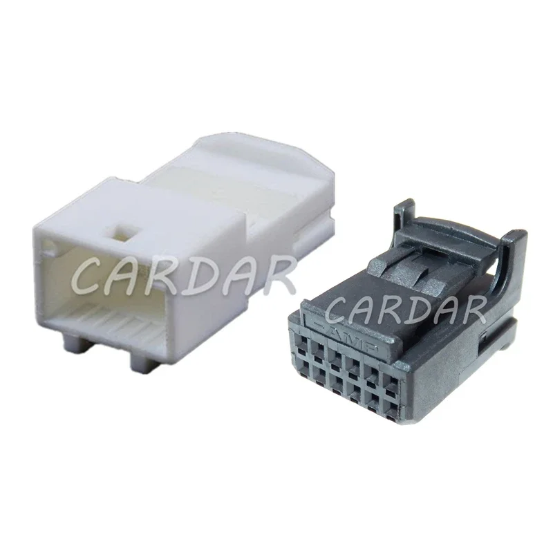 1 Set 12 Pin 1318774-2 1473407-1 Auto Wire Electric Connector 90980-12222 Black Automotive Cable Socket AC Assembly 12222