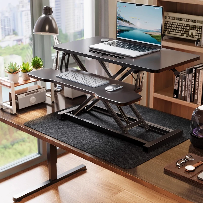 

Minimalist Ergonomic Folding Laptop L-Shaped Corner Computer Adjustable Lap Portable Modern Standing Bed Office Desk Gaming