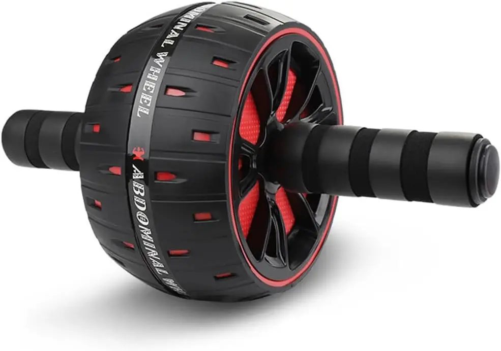 

Home Abdominal Exercise Roller Silent Two Wheel Equipment for Core Strength Training for Men Women Promotes Fat Burning
