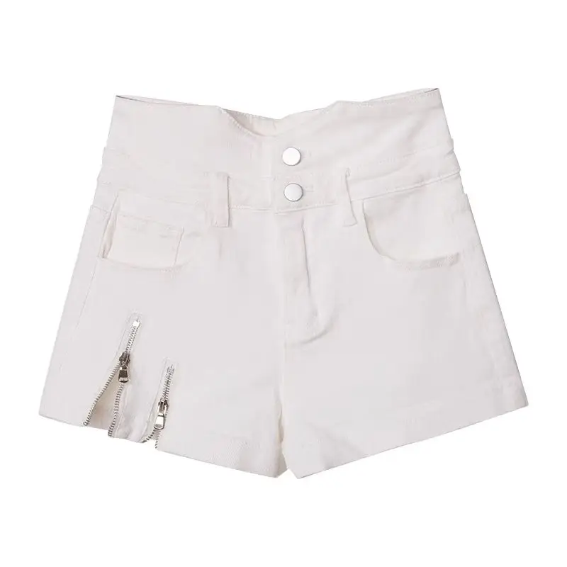 2025 New Women Leather Shorts Winter Beige High Waist Mini Fit Shorts Office Lady Coffee Color Temperament Soft Bottoms Wh8