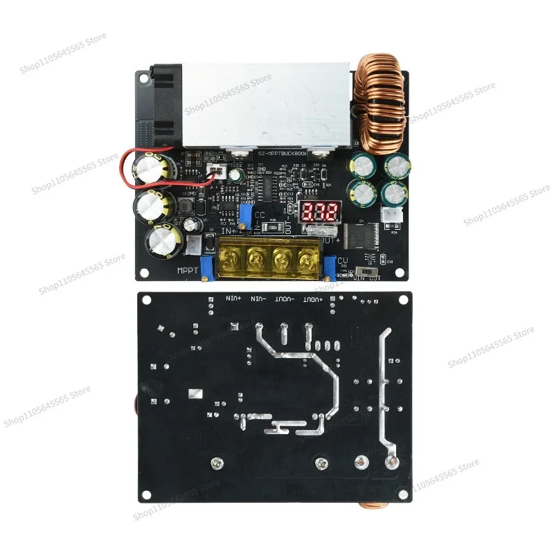 For DC 18-90V 800W high power adjustable step-down module MPPT solar charging controller intelligent voltage regulation
