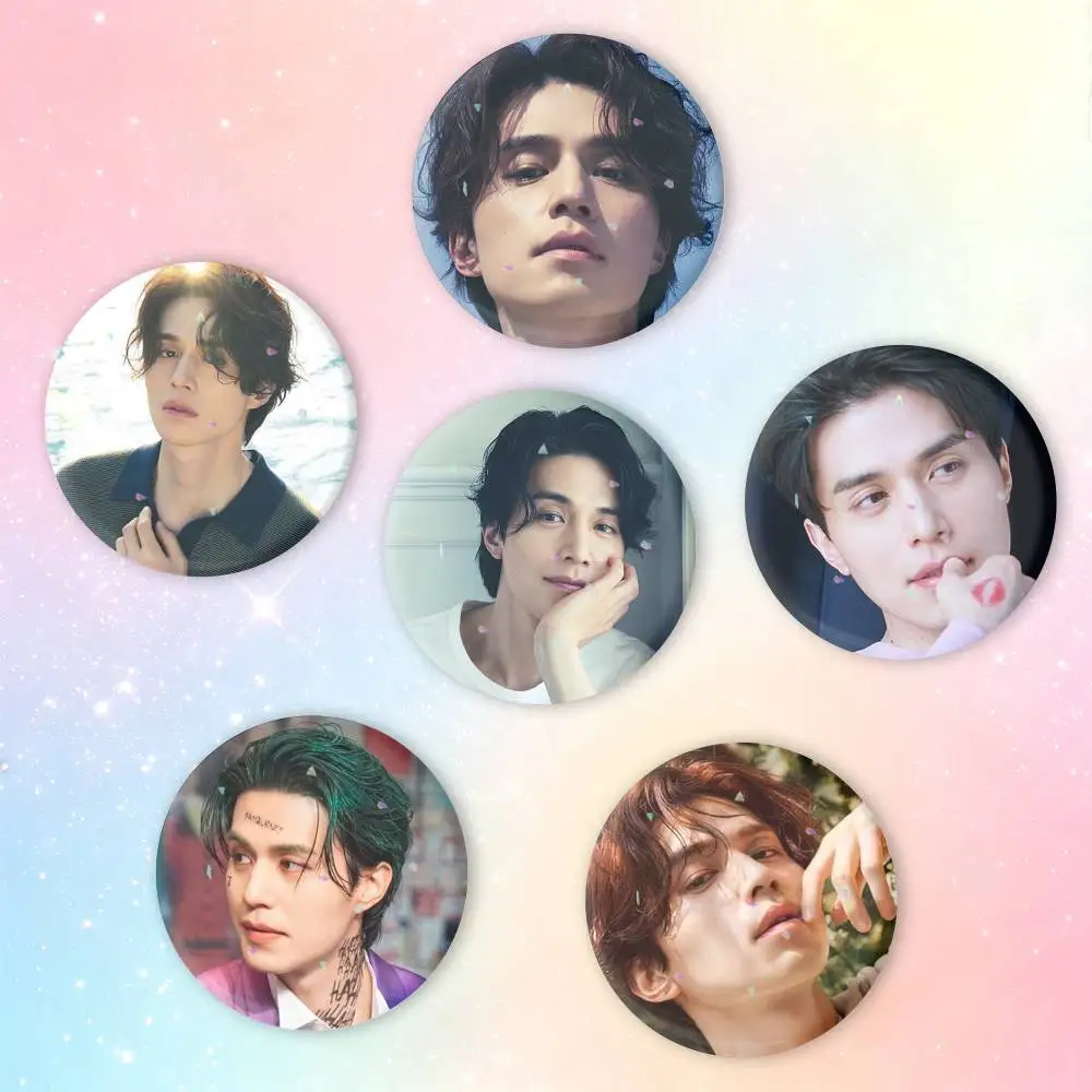 Actor Lee Dong Wook Button Pins Backpack Clothing Decor Brooch Badge Jewelry Gifts for Kids