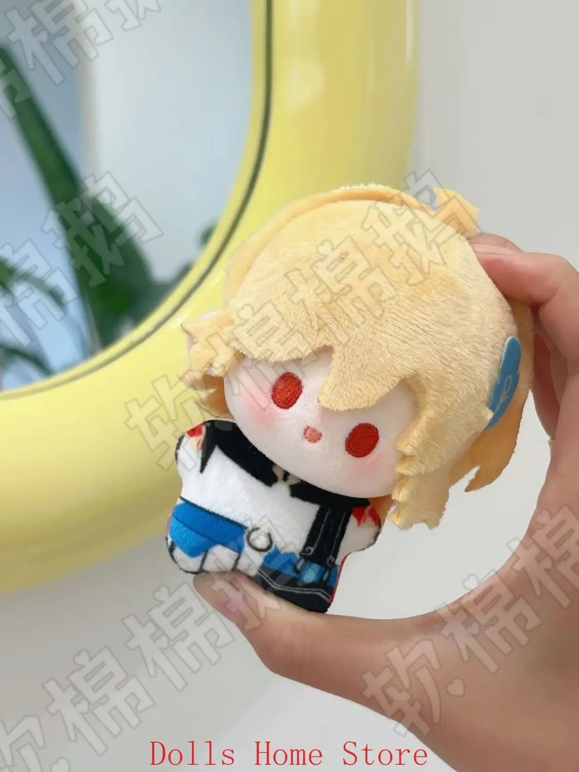 Genshin تأثير Kaveh سمات الكرتون طباعة أفخم قلادة نجم البحر الجسم المفاتيح قلادة 10 سنتيمتر أرقام الهدايا #6