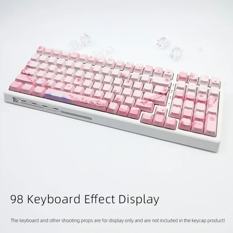 

Side Engraving Backlit Keycaps Cherry Profile PBT Keycap for Cherry MX Switch Mechanical Keyboard Personality Key Caps DIY