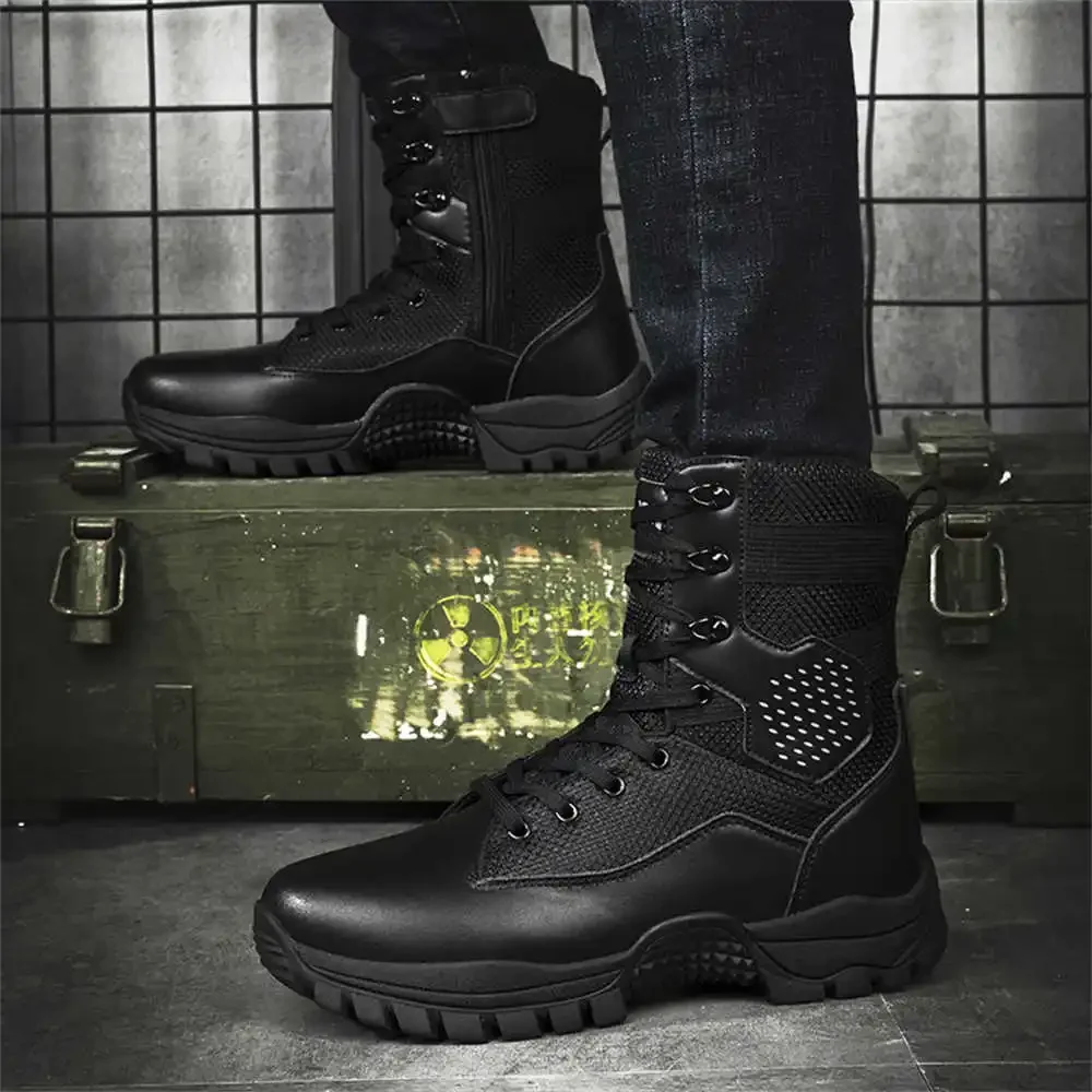 Pipe Boots Cow Skin Boots For Summer Casual Sneakers 50 Black Men Shoes Sport Cool The Most Sold Exerciser Snearkers Price