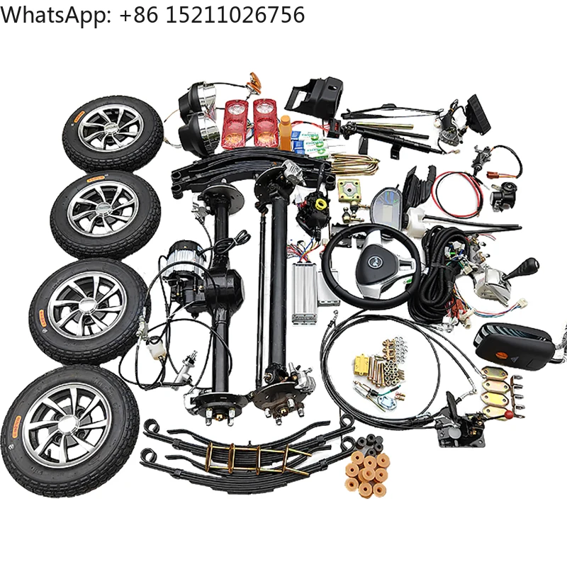 

DIY Electric Car Rear Axle Motor and Differential for Unmanned Car Front and Rear Axle Whole Kit 3000w 4000w