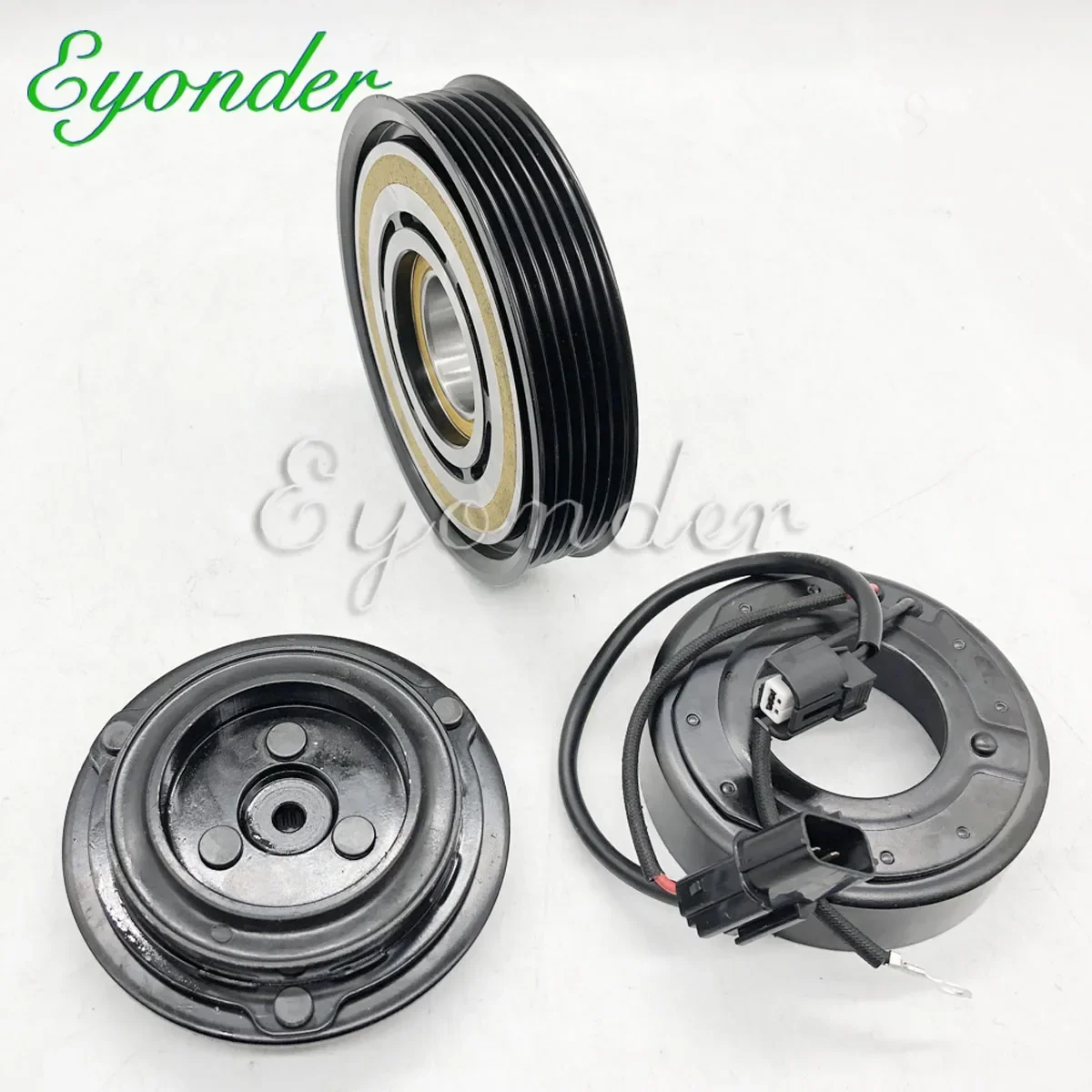 AC Compressor Clutch Pulley for Hyundai ELANTRA KIA CERATO SOUL PS 2.0 97701-F2100 97701A5100 97701F2100 F500HFCDB05 F500HFCDB11