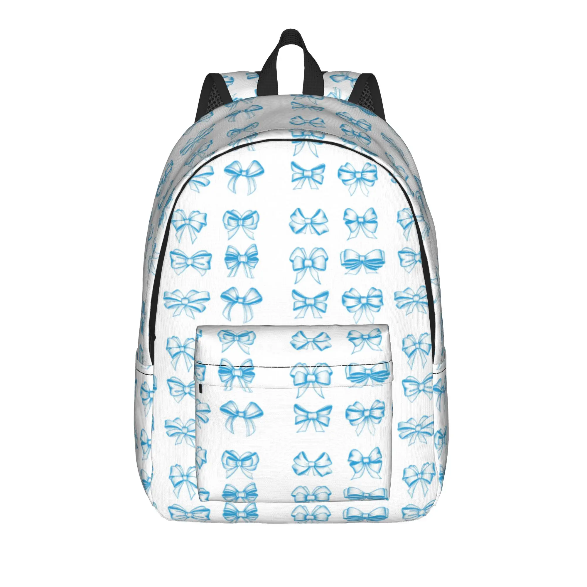Bow hand drawn Backpack  Sport Backpacks Youth Custom Durable High School Bags Kawaii Rucksack
