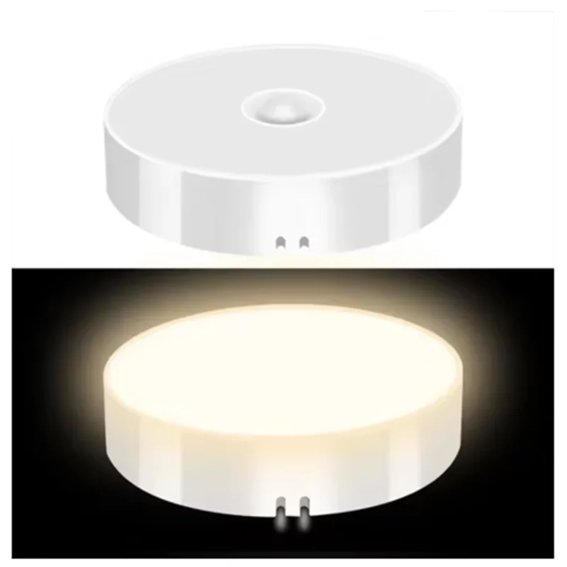 USB Charging Night Light for Eye Protection Wireless Sensor LED Light for Kitchen Cabinets Wardrobes and Staircases