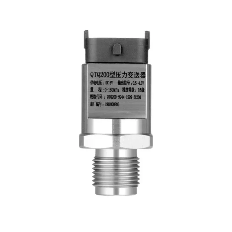 China Chntek QTQ500 5V Supply 0.5-4.5V Ratiometric Output Deutsch Packard Excavator Hydraulic Pressure Sensor 500 Bar