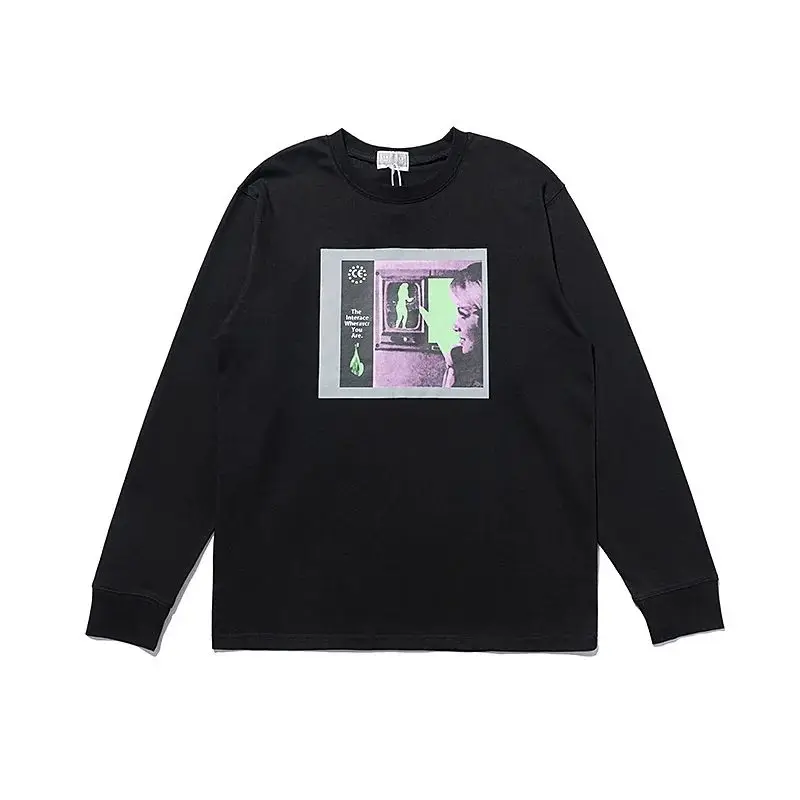 CAV EMPT C.E T-shirts Women High Quality Graffiti O-Neck Sportswear Cotton Breathable Casual Spring Autumn CAVEMPT T Shirts