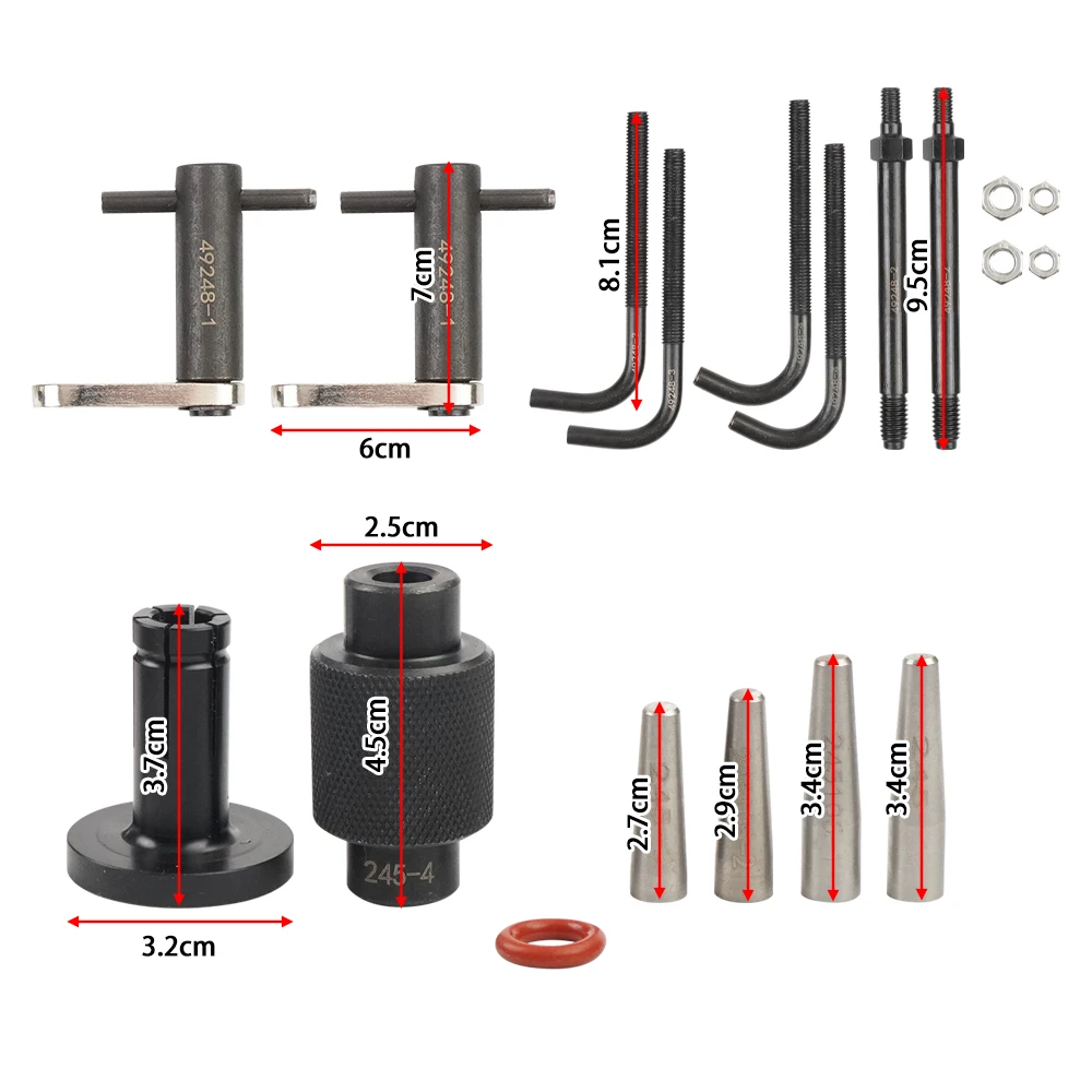 EN-49248 Fuel Injector Rail Assembly Remover Tool 6706 Or GM245 Fuel Injector Seals Tools EN-49245,EN-51105,For GM Engines